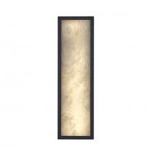 Trans Globe LED-22640 BK - 16' ALABASTER SQUARE SCONCE-BK